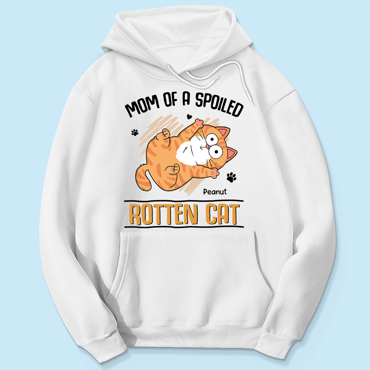 Mom Of Spoiled Rotten Cats Personalized Shirt