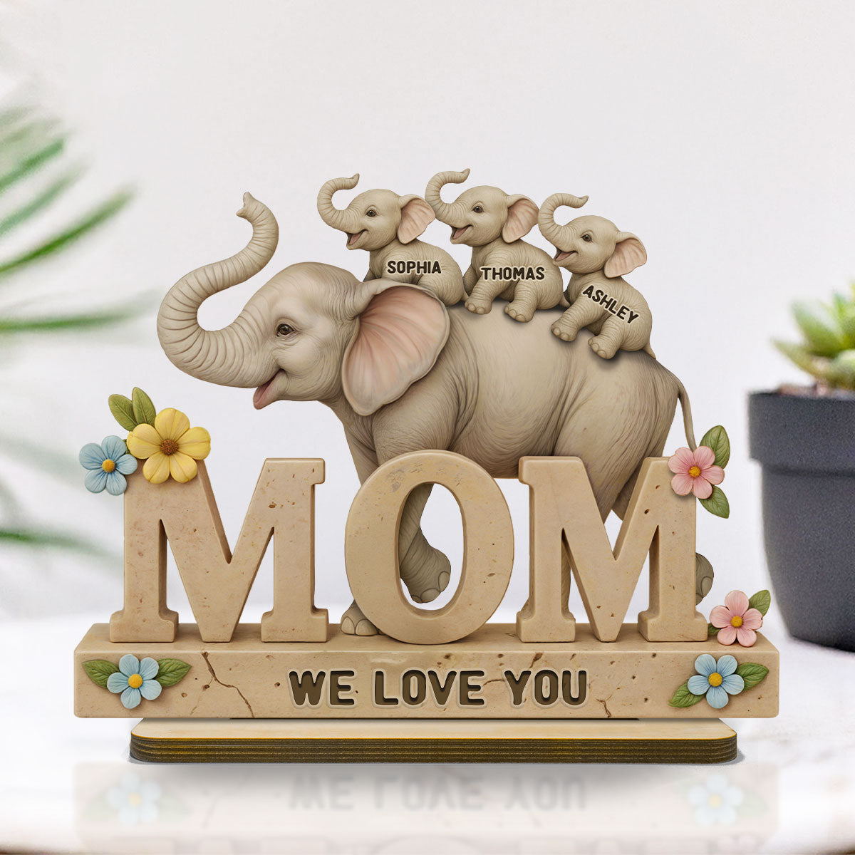 Acrylic/Wooden Plaque - Upsell Red Gift Box