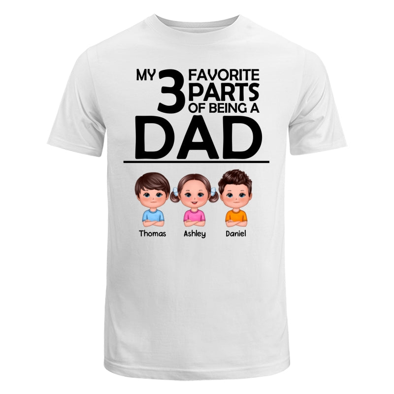 My Favorite Part Of Being A Dad Grandpa Personalized Shirt