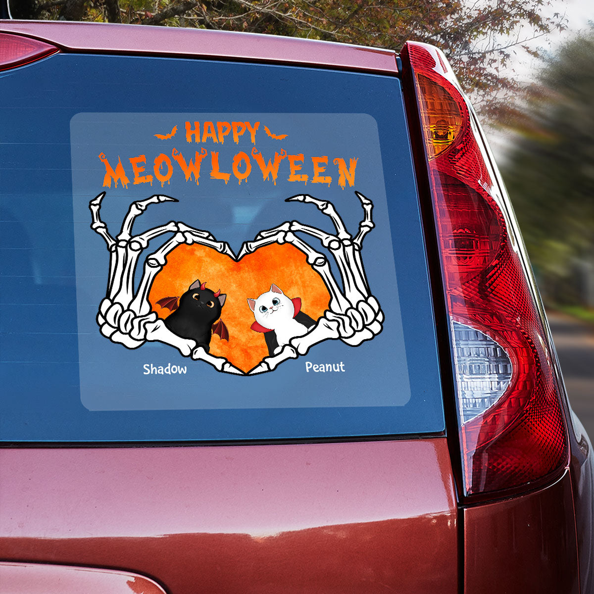 Stay Spooky Cat Lover Halloween Decor Personalized Decal