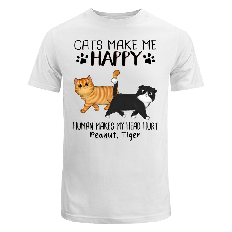Walking Fluffy Cats Gift For Cat Lovers Personalized Shirt