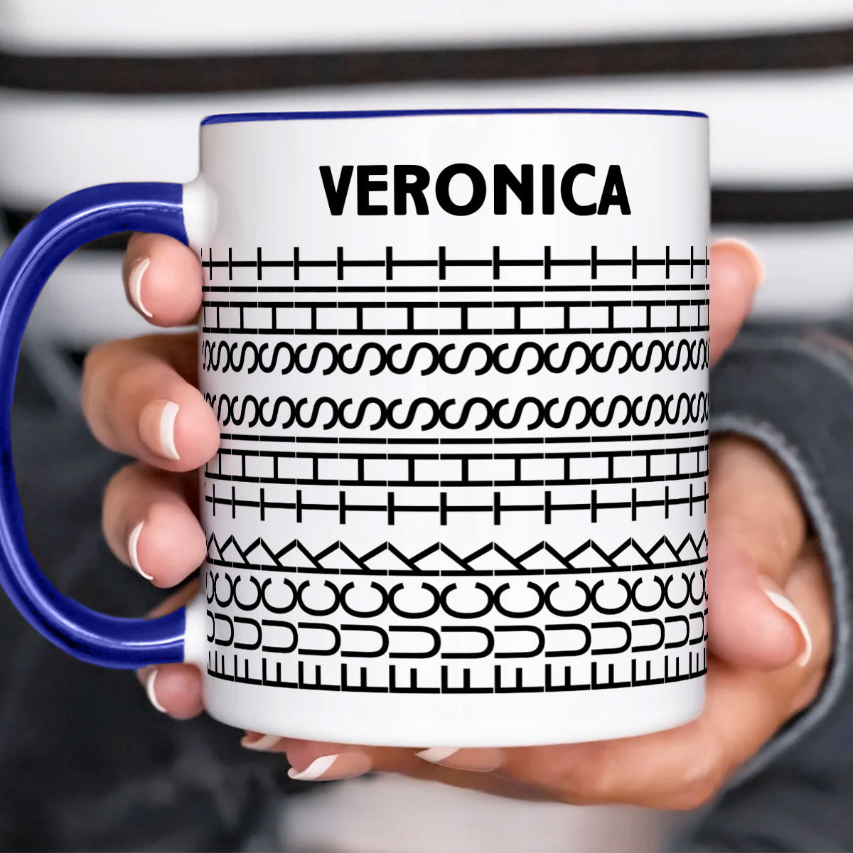 FK This Sht Funny Personalized Mug 11oz, Hidden Funny Message Mug, Father's Day Gift for Dad, Gift for Colleagues, Custom Name