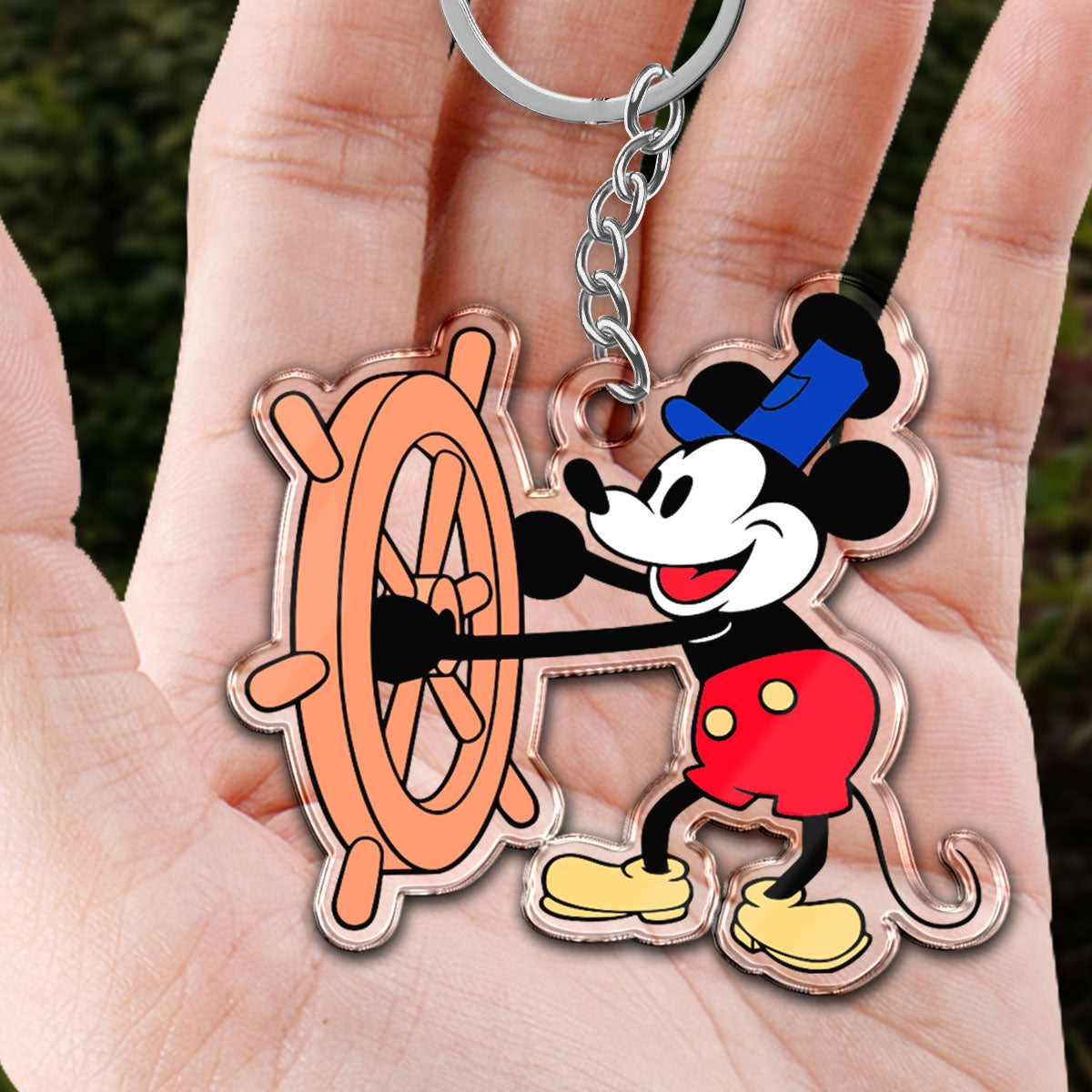Famous Cartoon Character Personalized Acrylic Keychain