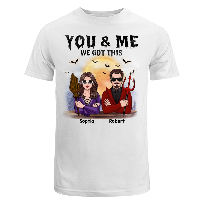Couple Together Since Halloween Personalized Matching Shirt