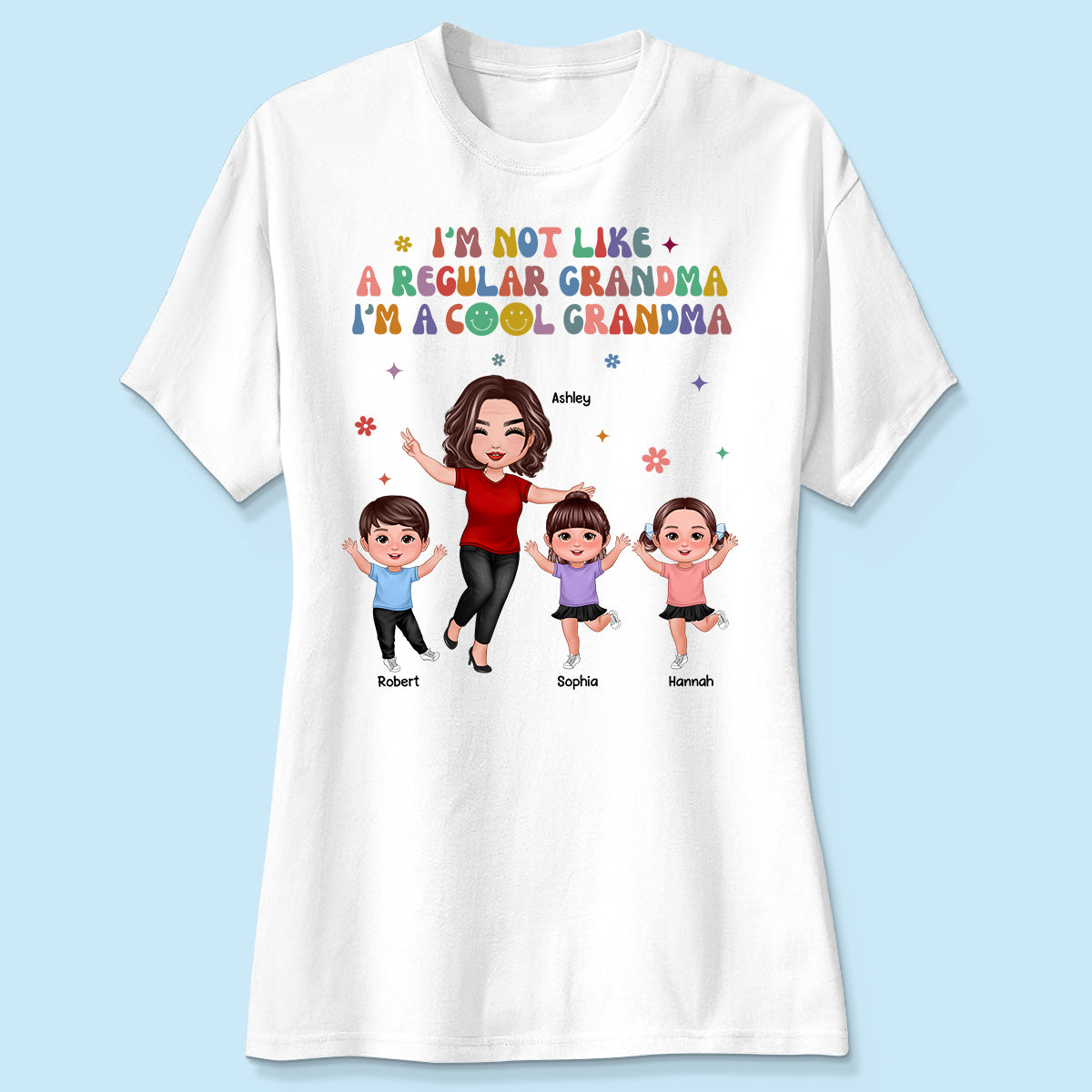 I'm A Cool Grandma Personalized Shirt
