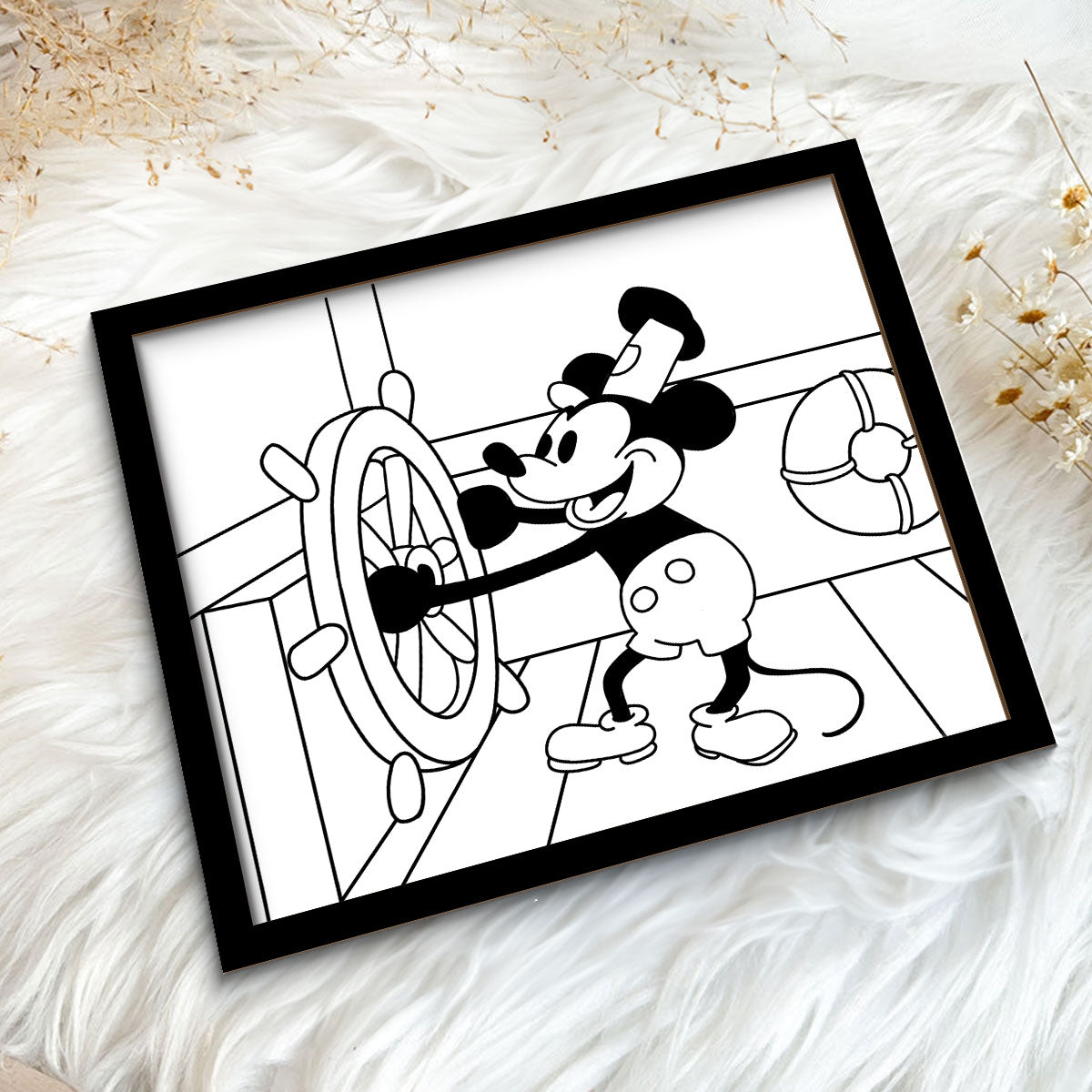 Famous Cartoon Character Personalized 2-Layer Wooden Plaque