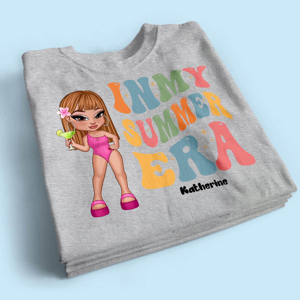 In My Summer Era Y2K Style Personalized Shirt