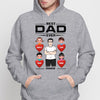 Best Dad Ever Man Standing Personalized Hoodie Sweatshirt