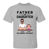 Dad Father And Son Daughter Fist Bump The Legend The Legacy Personalized Shirt