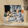 Family Couple Best Friend Keepsake Personalized Photo Print Acrylic Block Plaque With Custom Message