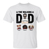 The Walking Dad Dog Dad Peeking Personalized Shirt