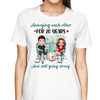 Couple Annoying Each Other Kitchen Anniversary Gift Personalized Shirt