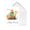Mother's Day Mama Bear Greeting Card