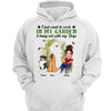 Work In Garden And Hang Out With Cute Sitting Dog Gardening Doll Personalized Shirt