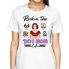 Rockin‘ Dog Mom Life Real Woman Personalized Shirt