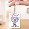 A Big Piece Of My Heart Lives In Heaven Family Memorial Personalized Acrylic Keychain