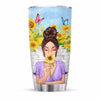 Flower Girl Personalized Tumbler