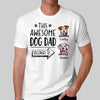 This Dog Dad Belongs To Arrow Personalized Shirt
