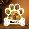 Custom Pet Photo Night Light Dog Bone Paw Dog Cat Personalized Photo Light Box