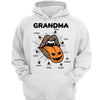 Grandma Leopard Halloween Lips Personalized Shirt