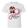 Doll Couple In Heart Personalized Shirt