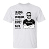 The Legend Black And White Man Personalized Shirt