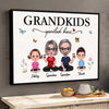 Grandkids Spoiled Here Grandma Grandpa Personalized Poster