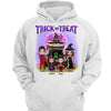 Trick Or Treat Trunk Halloween Family Personalized Shirt