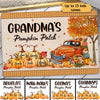 Grandma‘s Pumpkin Patch Fall Season Personalized Doormat