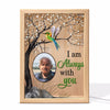 Always With You Blossom Tree Family Memorial Remembrance Gift Photo Personalized Wooden Frame Light Box