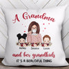 Grandma And Grandkids Beautiful Thing Personalized Pillow