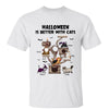 Halloween Cat Tree Fluffy Cat Personalized Shirt