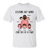 Losing My Mind Kids On Shoulder Personalized Shirt