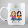 No Greater Gift Than Sisters Besties Personalized Mug