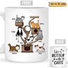 Life Is Better With Cats Fluffy Cat Tower Personalized Mug