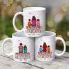 Mom Grandma And Kids On Text Personalized Mug