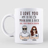 Love You To The Bank & Back Funny Gift For Dad Personalized Mug