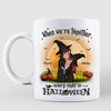 Doll Couple Kissing When We Are Together Every Night Is Halloween Personalized Mug