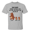 Daddy Papa Bear Forget Father‘s Day We Love You Every Day Personalized Shirt