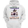 Halloween Get In Trouble Grandma And Grandkids Personalized Shirt