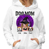 Dog Mom Pretty Woman Halloween Purple Moon Personalized Shirt