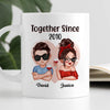 Cool Couple Together Since Anniversary Gift Personalized Mug