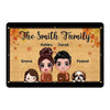 Fall Season Family Personalized Doormat