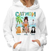 Doll Woman Cat Mom Summer Beach Personalized Shirt