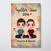 Doll LGBT Couple Together Since Personalized Vertical Poster