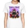 Trick Or Treat Trunk Halloween Family Personalized Shirt