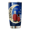 Grandma Grandkids On Moon Personalized Tumbler