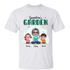 Grandma‘s Garden Birth Month Flowers Kids Personalized Shirt