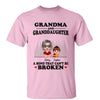 Grandma Grandkid Bond Can‘t Be Broken Personalized Shirt