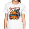 Halloween Truck Grandma Pumpkins Personalized Shirt